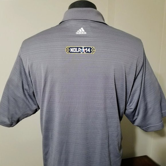 Nwt Adidas Golf NBA All-Star Game 2014 New Orleans Host Committee Polo Shirt XL - Picture 6 of 12